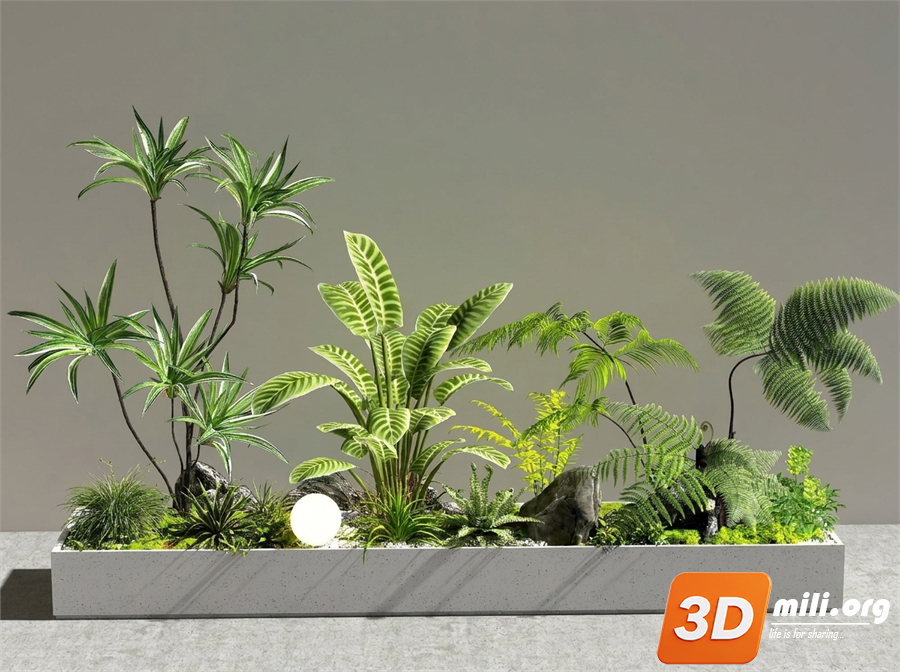 Mini Garden Skp Files 